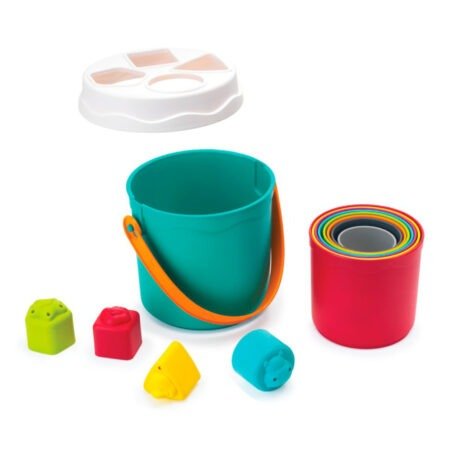 INFANTINO Розвиваючий набір сортер  Райдужна вежа , 315093I