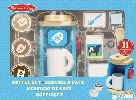 Дерев'яний набір  Кавовий сервіз  Melissa&Doug (MD19842)