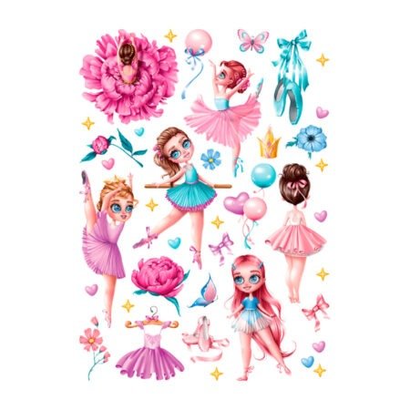 Тимчасові татуювання - Балеринки