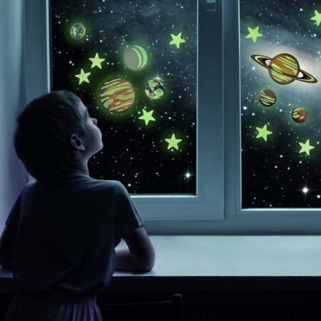 Ігровий набір 4M Сяючі наклейки Планети і 100 зірок (00-05631) - Зображення 3