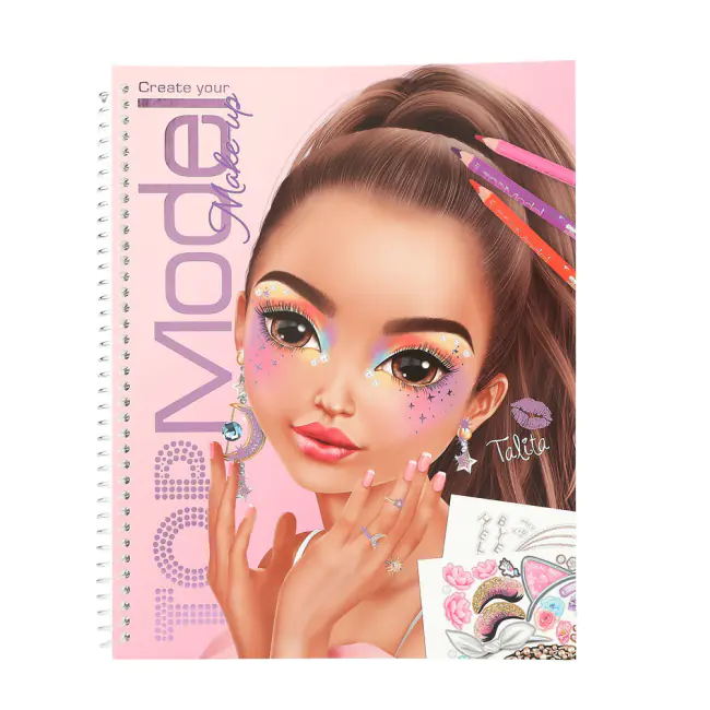 Набір для творчості Top Model  Make-Up Colouring Book