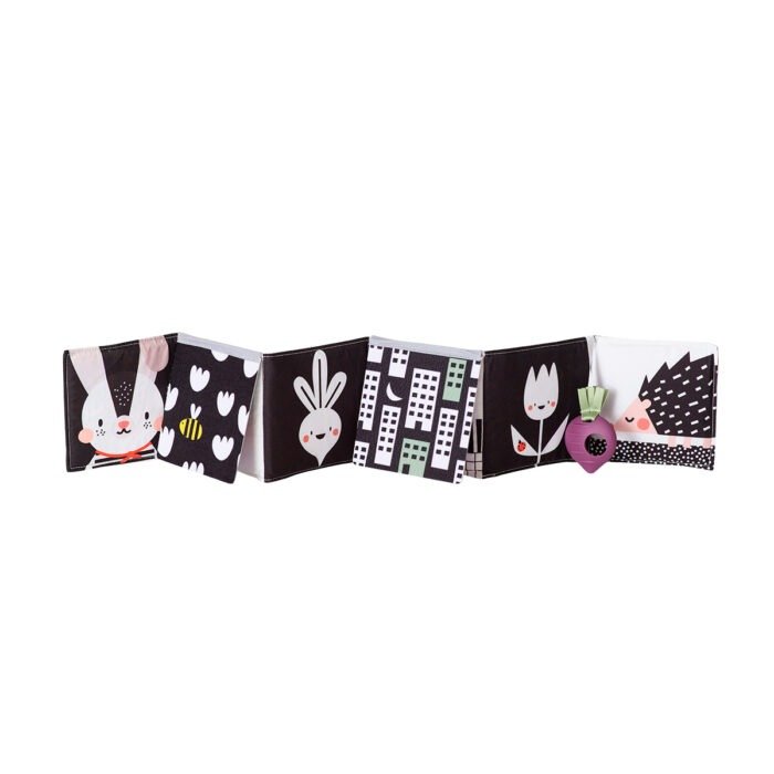 Розвиваюча книжка-розкладушка колеції  Садочок у місті  – ЗАЙЧИКИ - Зображення 1