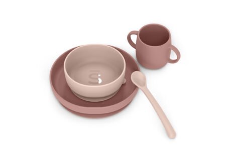 Набір посуду для годування  Colour Essence /рожевий (8426420081481) - Зображення 2