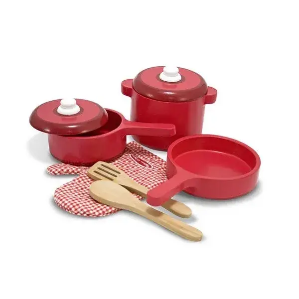 4 Ігровий набір дерев'яного посуду Melissa&Doug (MD12610) - Зображення 1