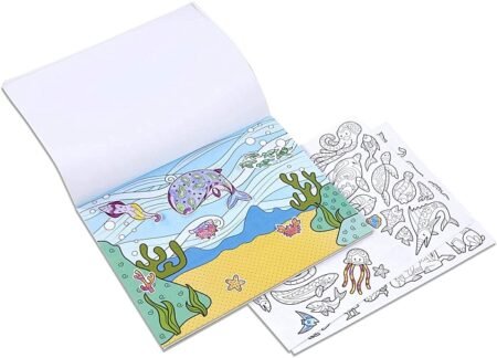 Набір розмальовок-наліпок  Тварини  Melissa&Doug (MD9468) - Зображення 2