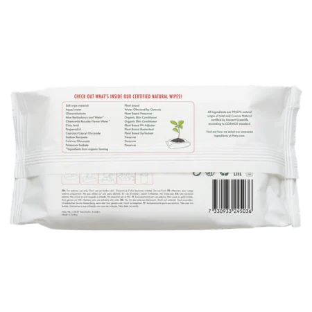 Дитячі вологі серветки торговельноії марки “ECO BY NATY”. З алое, 56 шт. в упаковці. - Зображення 2