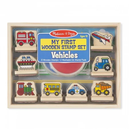 Мої перші штампи  Автомобілі , 8 штук Melissa&Doug (MD12391)