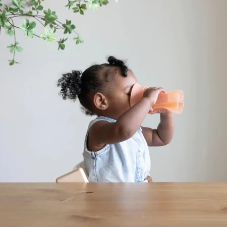 Чашка непроливайка 360 Difrax, Peach - Зображення 3