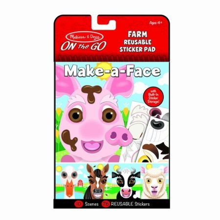 Блокнот з багаторазовими наліпками  Ферма  Melissa&Doug (MD30511)