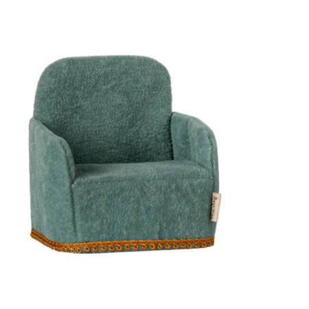 Розкладне крісло Maileg, миша - м'ятний колір