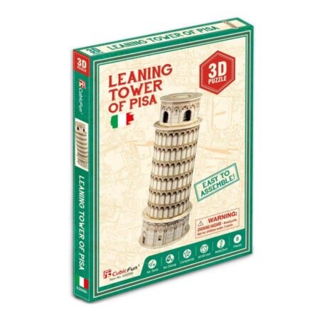 CubicFun Тривимірна головоломка-конструктор  ПІЗАНСЬКА ВЕЖА  серія міні S3008