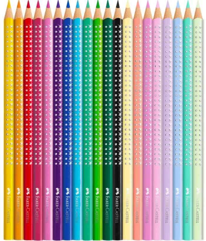 201971 КОЛЬОРОВІ ОЛІВЦІ 12КОЛ.+8PASTEL У МЕТАЛ.КОРОБЦІ - Зображення 3