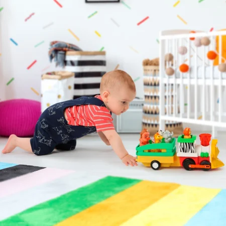 Игровой набор KIDDI SMART – ПАРОВОЗ ЛИМПОПО (свет, украинский) - Зображення 3