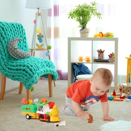 Игровой набор KIDDI SMART – ПАРОВОЗ ЛИМПОПО (свет, украинский) - Зображення 2