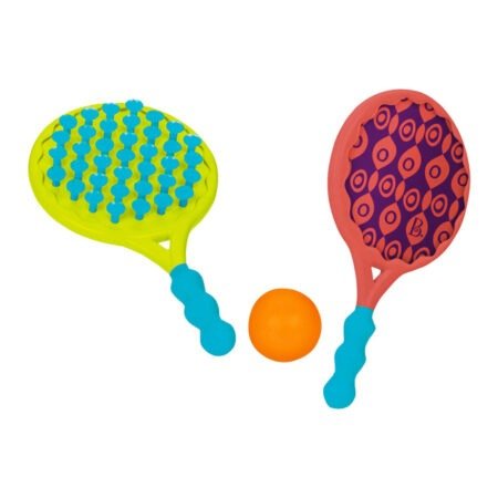 Игровой набор - ПЛЯЖНЫЙ ТЕННИС: ДВА-В-ОДНОМ (ракетки с присосками, мячик)