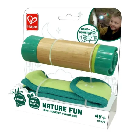 Механічний ліхтарик Hape Nature Fun з чохлом (E5579)