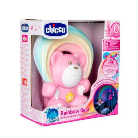 Іграшка-проектор “Ведмежа під веселкою” (рожева) - Зображення 2