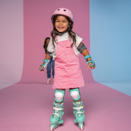 Роликові ковзани Yvolution Twista, розмір 24-28, салатовий - Зображення 4