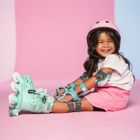 Роликові ковзани Yvolution Twista, розмір 24-28, салатовий - Зображення 3