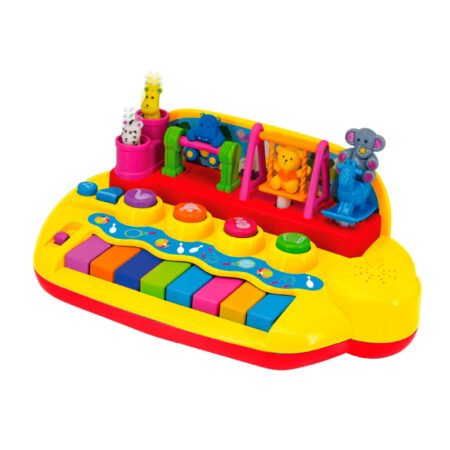 Пианино KIDDI SMART – ЗВЕРЯТА НА КАЧЕЛЯХ (украинский) - Зображення 7