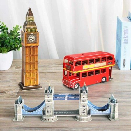 CubicFun Тривимірна головоломка-конструктор  БІГ БЕН  серія міні S3015h - Зображення 3