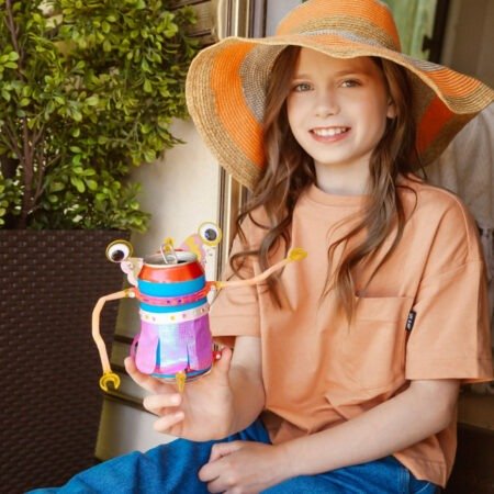 Набір для творчості 4M Робот-модниця - Зображення 4