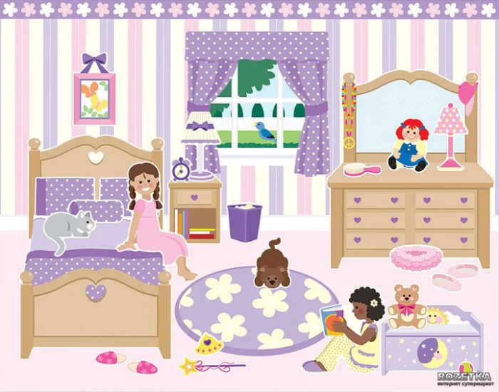 Набір багаторазових наліпок  Мій будинок  Melissa&Doug (MD14197) - Зображення 2