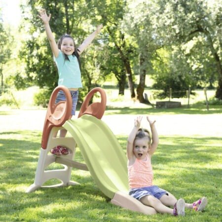 Гірка з водним ефектом Smoby Life, довжина 150 см, зелено-беж., 159x68x100 см, 2+ - Зображення 2