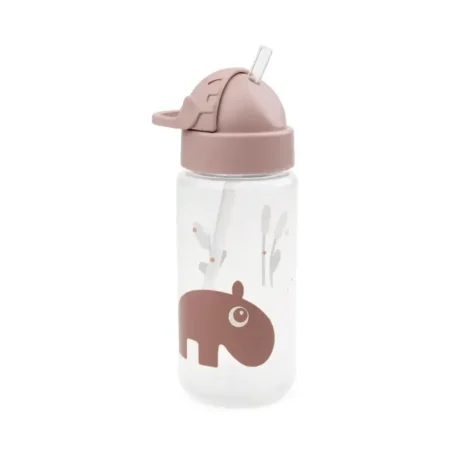 Пляшка з трубочкою Ozzo Пудра