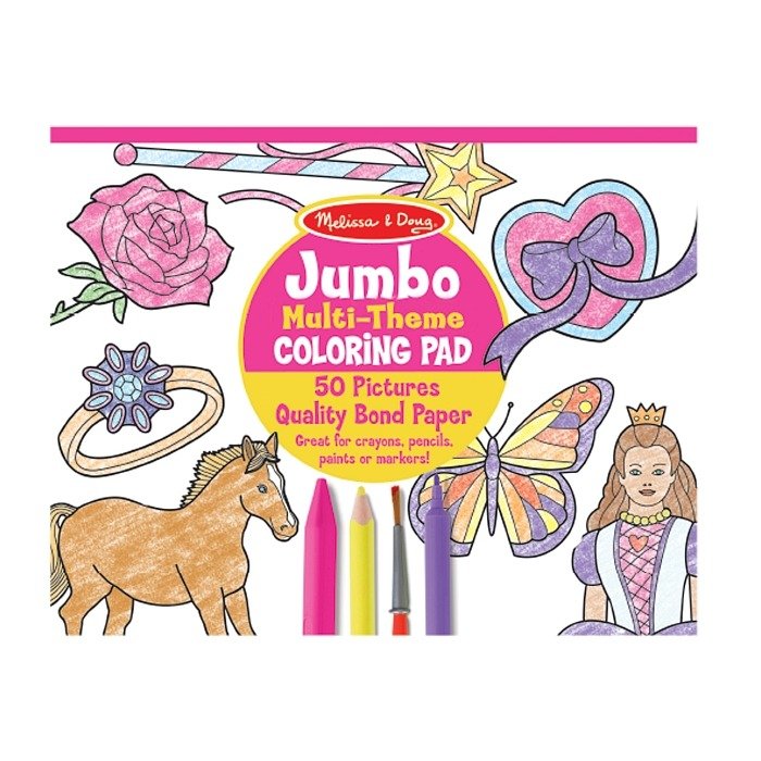 7 Альбом розмальовок для дівчаток Melissa&Doug (MD4225) - Зображення 1