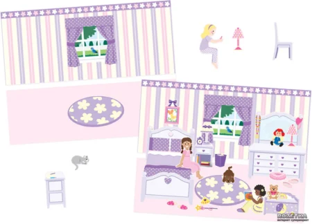 Набір багаторазових наліпок  Мій будинок  Melissa&Doug (MD14197) - Зображення 3