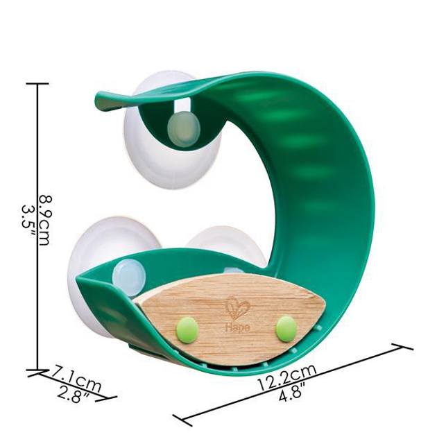 8 Годівниця для птахів на вікно Hape (E5585) - Зображення 1