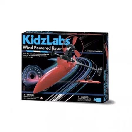 Збери гоночну машину на енергії вітру 4M