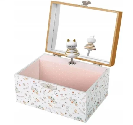 Музична скринька Кіт на лузі - Зображення 2