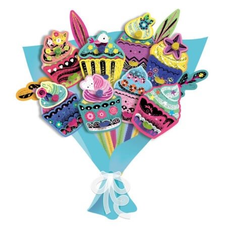 6004105 Набір для творчості, скретч-арт  Букет тістечок - Зображення 2