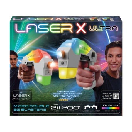 Ігровий набір для лазерних боїв - LASER X ULTRA MICRO ДЛЯ ДВОХ ГРАВЦІВ - Зображення 2