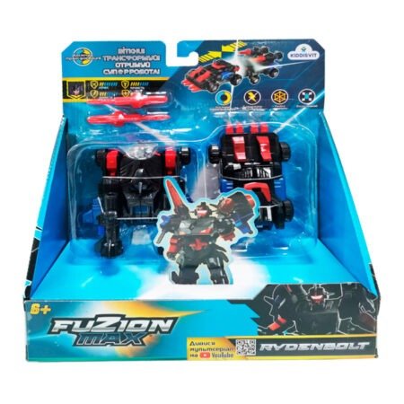 Ігровий набір машинок-трансформерів FUZION MAX - РАЙДЕНБОЛТ