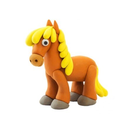 Набір пластиліну, що самостійно твердіє, ЛІПАКА – КОНЯЧКА - Зображення 3