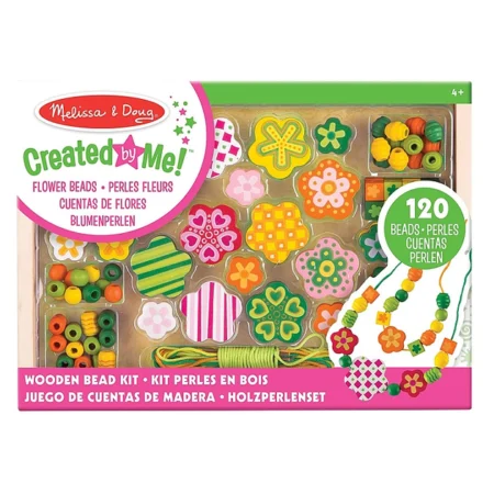 Набір дерев'яних намистин  Квітковий сад  Melissa&Doug (MD4178)