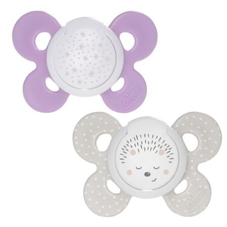 Пустушка Physio Comfort силіконова  від 16 до 36 місяців  2шт.(люмінесцентна, дівчинка) - Зображення 9