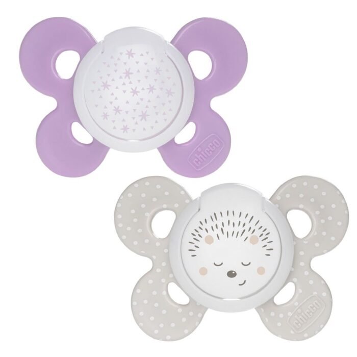 Пустушка Physio Comfort силіконова  від 16 до 36 місяців  2шт.(люмінесцентна, дівчинка) - Зображення 9