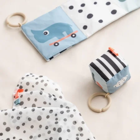 Кубик контрасту для малюків Happy Clouds Мікс коль - Зображення 2