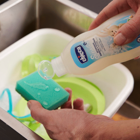 Рідкий засіб для миття та очищення посуду тм Chicco, 300мл - Зображення 3
