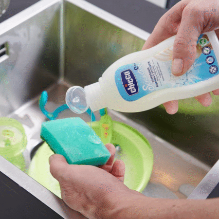 Рідкий засіб для миття та очищення посуду тм Chicco, 300мл - Зображення 4