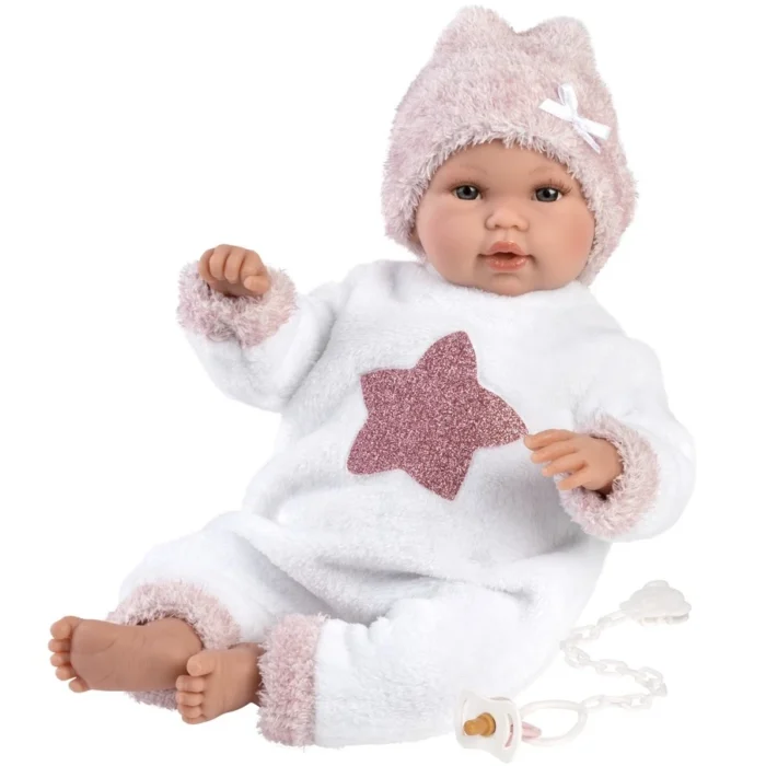 Пупс RECIEN NACIDO LLORON ESTRELLA 36 см LLORENS (63648) - Зображення 2