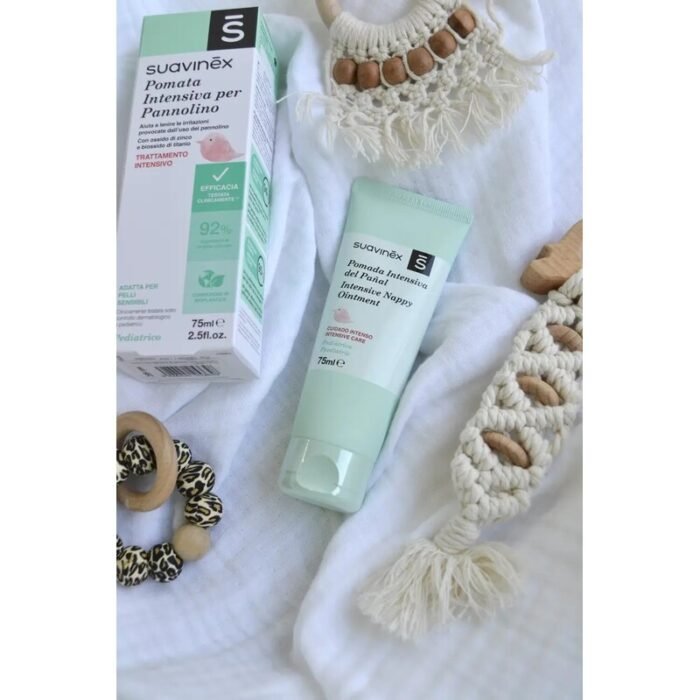 Крем під підгузок для чутливої шкіри, 75 мл, Suavinex (8426420053648) - Зображення 2