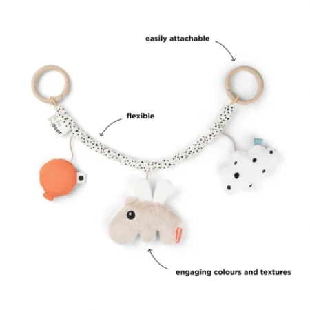 Іграшка для коляски Happy Clouds Пісочна - Зображення 2