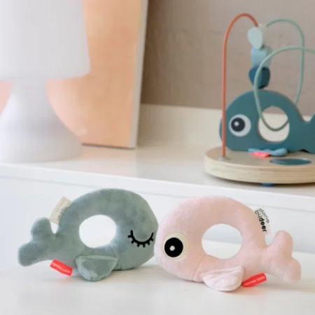 Кільце-брязкальце Wally Пудра - Зображення 2