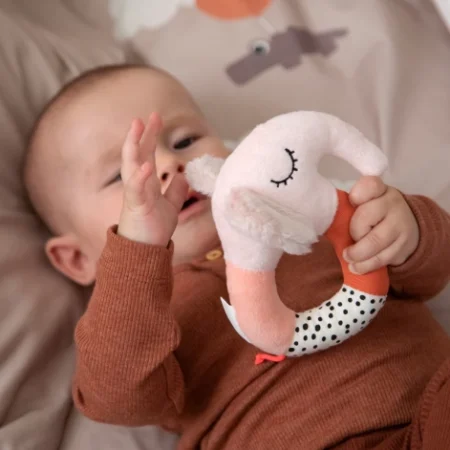 Брязкальце-каталка Elphee Пудра - Зображення 5