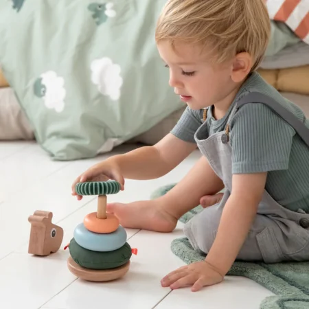 Вежа для складання Raffi Мікс кольорів - Зображення 4